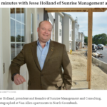 Sunrise Management & Consulting President Jesse Holland in Albany Business Review