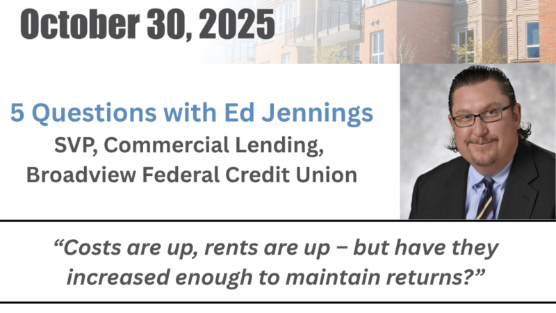 Ed Jennings, SVP Commercial Lending, Broadview Federal Credit Union