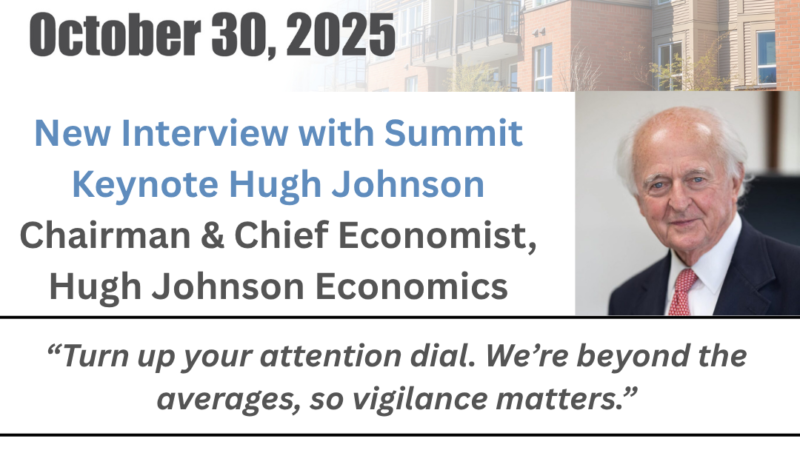 Hugh Johnson, Chairman and Chief Economist, Hugh Johnson Economics